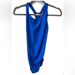 NWT Dolfin Ocean Blue One Piece Swimsuit Size 38